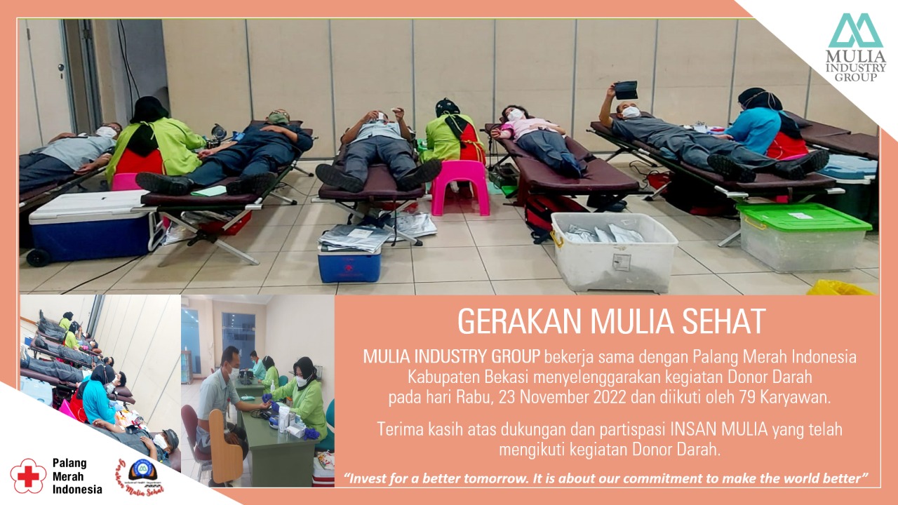 Gerakan Mulia Sehat untuk Donor Darah